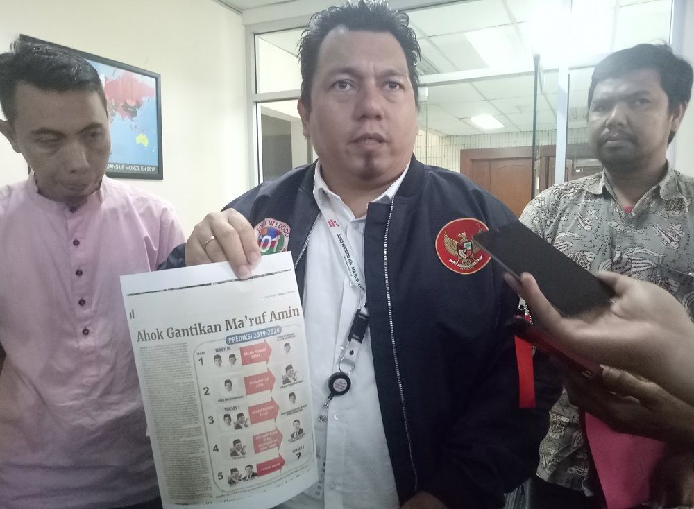 TKN Jokowi-Ma'ruf Laporkan Harian Indopos ke Dewan Pers