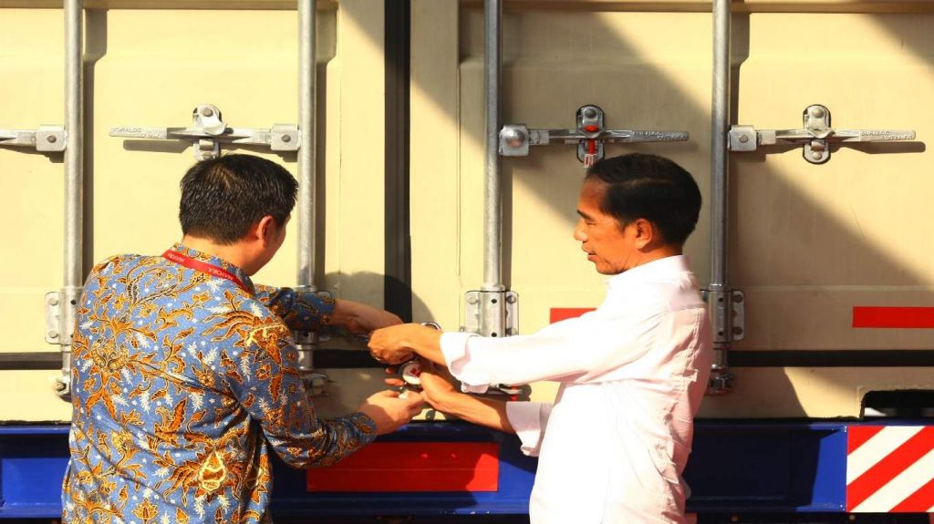 Lepas Ekspor Mayora ke-250.000, Jokowi: Ini yang Kita Harapkan