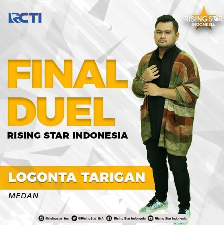 Logonta Kalahkan Suci di Final Duel Rising Star Indonesia
