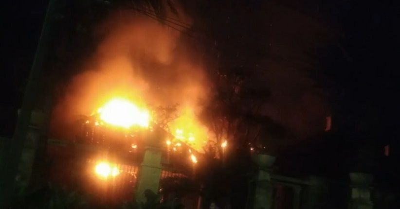 Rumah Pribadi Ketua DPR Bambang Soesatyo Hangus Terbakar