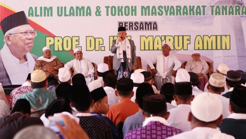 Ma'ruf Amin: Kalau Orang Banten Tak Dukung Orang Banten, Kelewatan