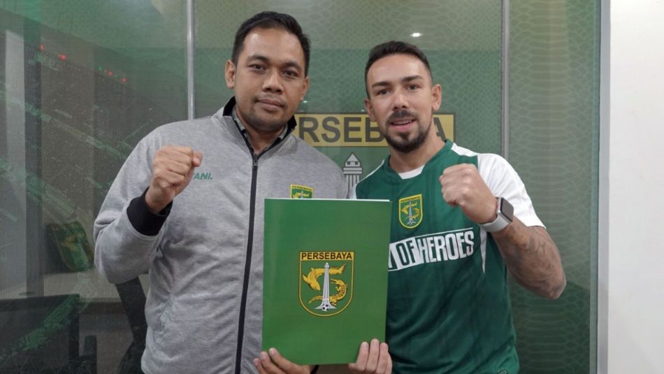 Gelandang Bolivia Damian Lizio Lengkapi Slot Legiun Asing Persebaya
