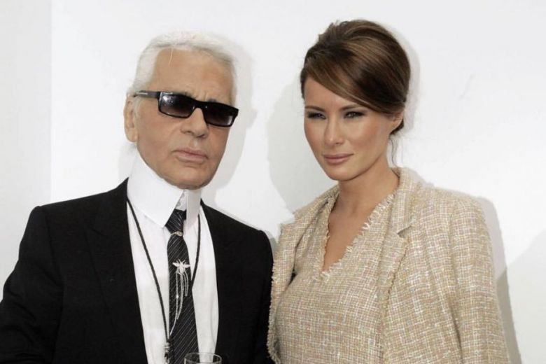 Ikon Mode Karl Lagerfeld Meninggal, Ini Ucapan Dukacita Melania Trump