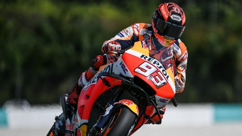 Latih Kekuatan Bahu, Marc Marquez Jajal Gokart Fernando Alonso