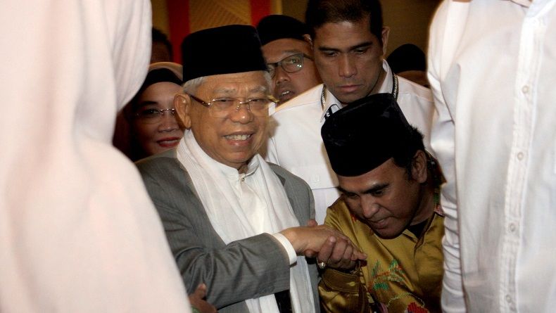 Komentari Surat Ahmad Dhani, Ma'ruf Amin: Dia kan Nggak Paham NU