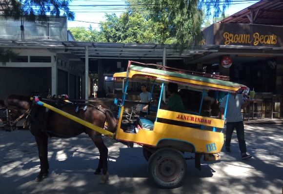 Asyiknya Keliling Gili Trawangan Naik Cidomo sambil Berburu Sunset