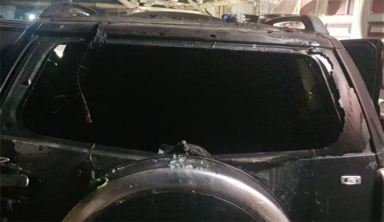 Mobil Caleg PDIP Sleman Hangus Dibakar Orang Tak Dikenal