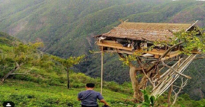 Indahnya Suasana Desa Matantimali, Sembunyi di Gunung Gawalise Palu