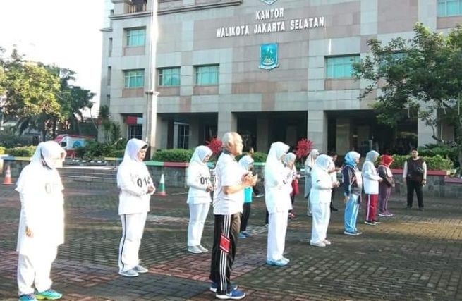 Persiapan Haji, 350 Jamaah dari Jaksel Ikuti Pengukuran Kebugaran
