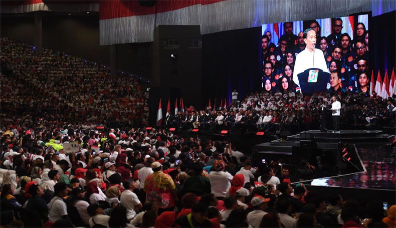 Jokowi Optimistis Indonesia Maju, Sejahtera dan Setara