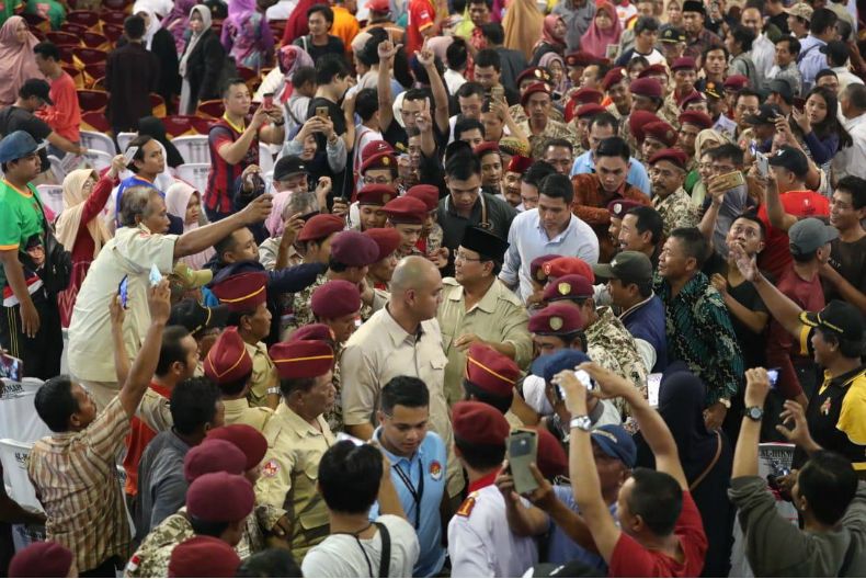 Prabowo Bersumpah Bakal Bikin Petani Indonesia Sejahtera