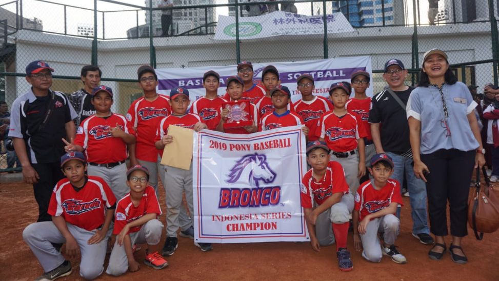 Garuda Wakili Indonesia pada Kejuaraan Bisbol PONY Asia Pasifik