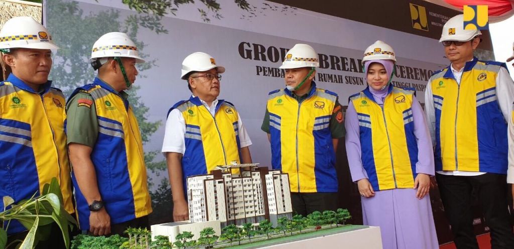 Kementerian PUPR Bangun Rusunawa Paspampres 10 Lantai di Tanah Abang