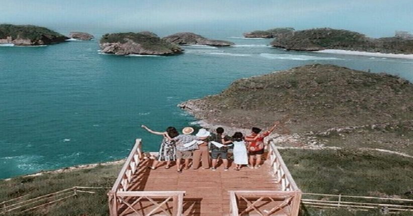 Wisata Pacitan ala Raja Ampat, Pantai Kasap Miliki Gugusan Pulau Kecil