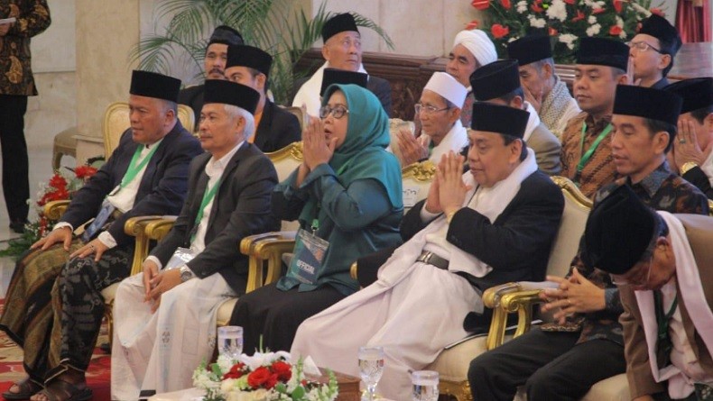 Terima Pimpinan Ponpes Jawa Barat, Jokowi Pesan Jaga Kerukunan