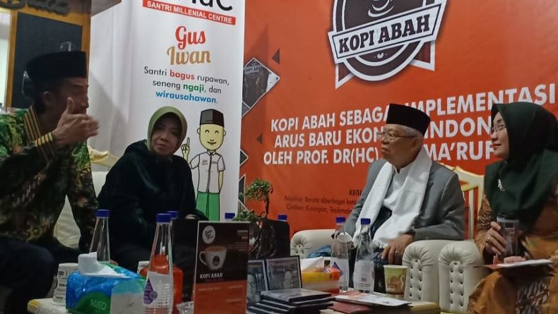 Cawapres Ma'ruf Amin Dorong Pelaku Usaha Gerakkan Ekonomi Umat