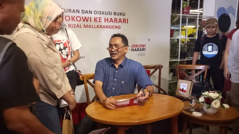 Luncurkan Buku dari Jokowi ke Harari, Rizal Ajak Masyarakat Optimistis