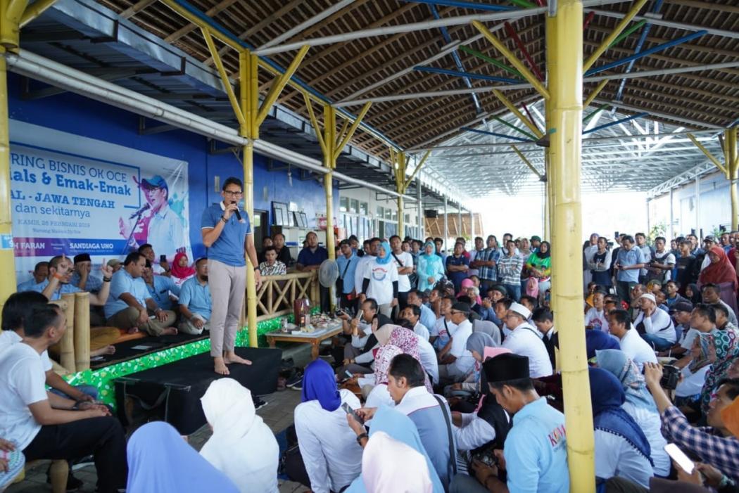 Jika Terpilih, Prabowo-Sandi Janji Gratiskan Pajak 2 Tahun bagi UMKM