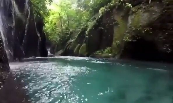Terpesona Keindahan Air Terjun Teroh Teroh, Unik Ada Kolam Abadinya