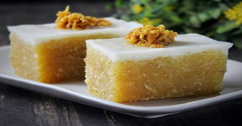 Camilan Sederhana dari Singkong, Kue Talam Gula Merah Rasanya Legit