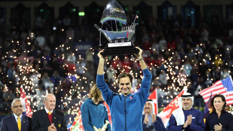 Raih Gelar Juara Ke-100, Roger Federer: Ini Sangat Mengesankan