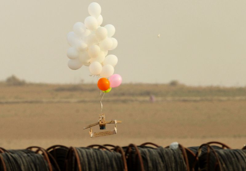 Diserang Balon Peledak Lagi, Israel Gempur Wilayah Hamas di Gaza