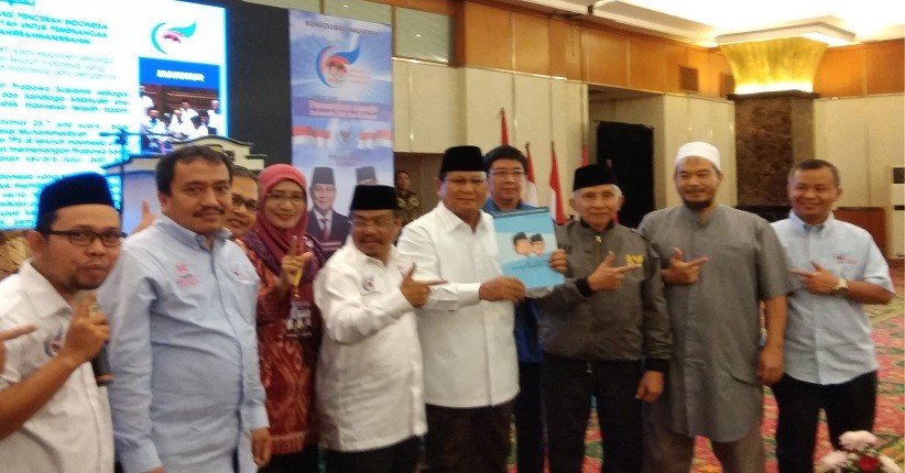 Dukung Prabowo, Eksponen Muhammadiyah Siap Sumbang 25,7 Juta Suara