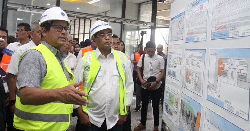 Kereta Bandara Soetta Transit di Stasiun Manggarai Bulan Ini