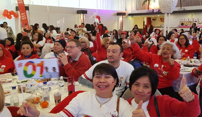 Temui Ribuan Relawan, TKN Optimistis Jokowi Menang di Eropa