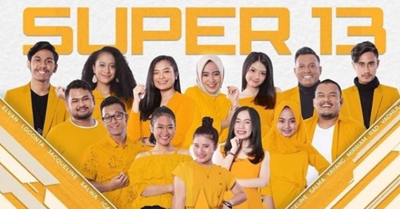 13 Kontestan Siap Berjuang di Super 13 Rising Star Indonesia