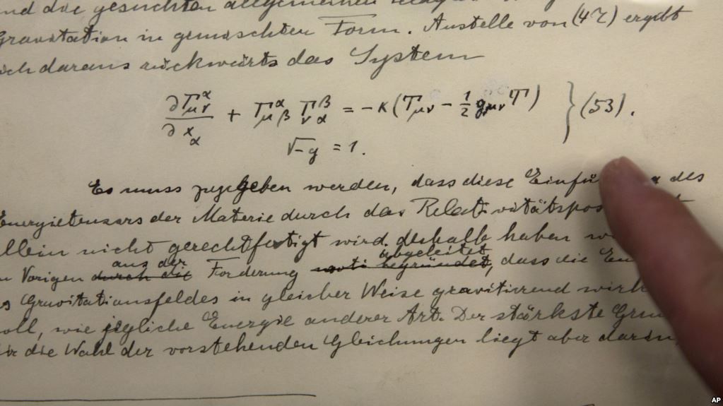 Kampus di Yerusalem Rilis Ratusan Manuskrip Baru Milik Albert Einstein