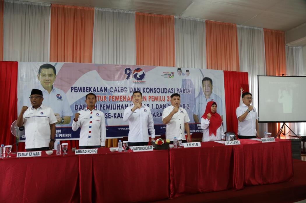 Konsolidasi Perindo di Balikpapan, HT: Kita Harus Terjun ke Masyarakat