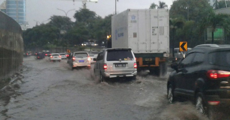 Akibat Banjir, Tol Ngawi-Kertosono Ditutup Sementara