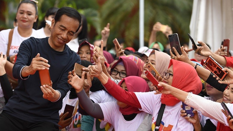 Jokowi Mengaku Dihajar Empat Isu Hoaks 40 Hari Jelang Pilpres 2019