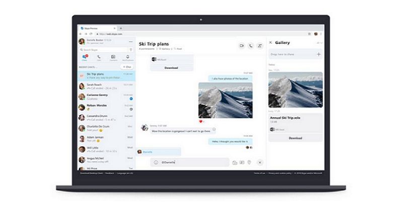 Update, Skype di Web Mendukung Panggilan Video HD
