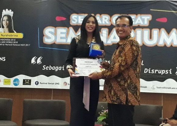 Alya Nurshabrina Ajak Generasi Milenial Berperan untuk Kemajuan Bangsa