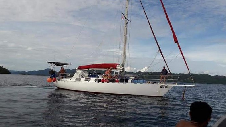 Warga Geram, Kapal Turis Tabrak Karang di Perairan Freewen Raja Ampat
