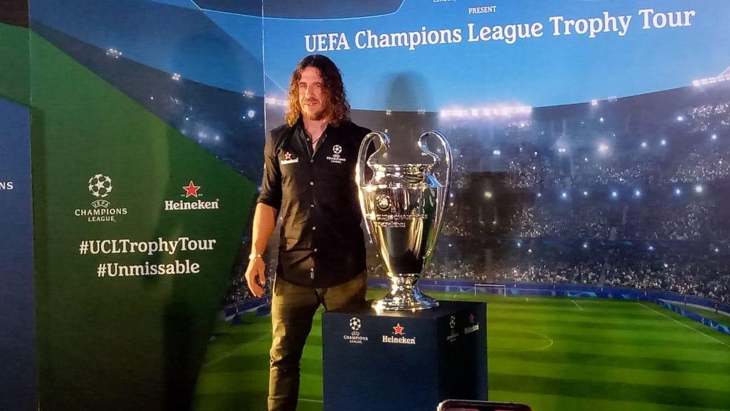 Bawa Trofi Liga Champions, Puyol Senang Datang ke Jakarta
