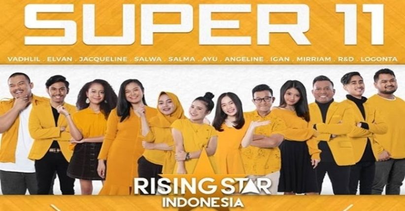 11 Kontestan Siap Berjuang di Rising Star Indonesia Malam Ini
