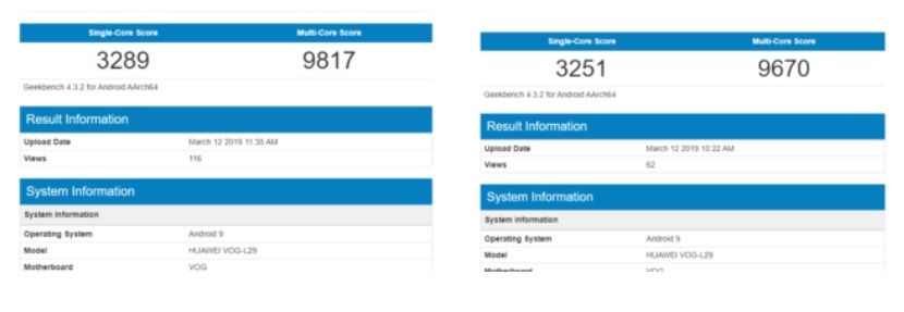 Benchmark Terungkap, Huawei P30 Pro Mendukung RAM 8 GB
