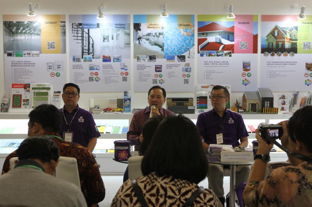 Propan Raya Tampilkan Produk Inovasi Kelas Dunia di Pameran Megabuild