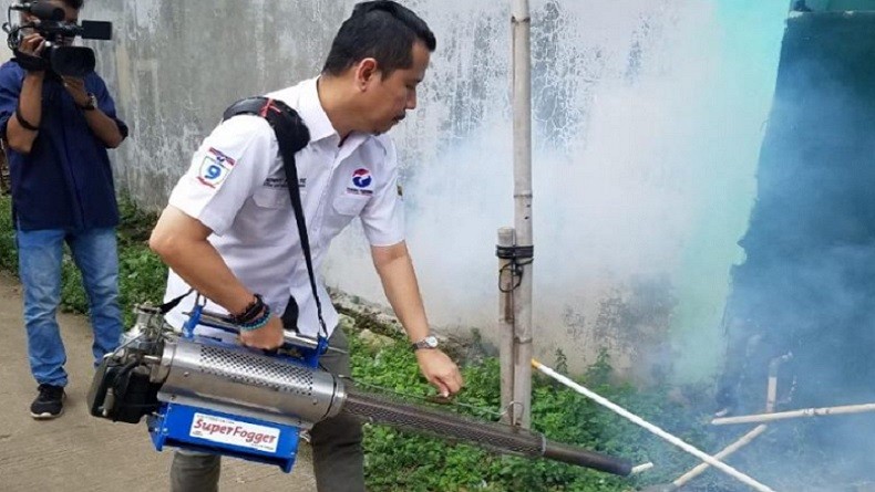 Rescue Perindo Fogging 1.200 Rumah di Sukawangi Bekasi