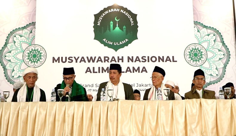 Munas Alim Ulama Tetapkan Fatwa Dukung Jokowi-Ma'ruf Amin
