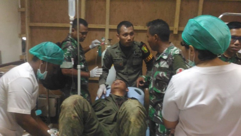 2 Anggota Brimob yang Luka Ditembak KKB Dirawat di RSUD Mimika