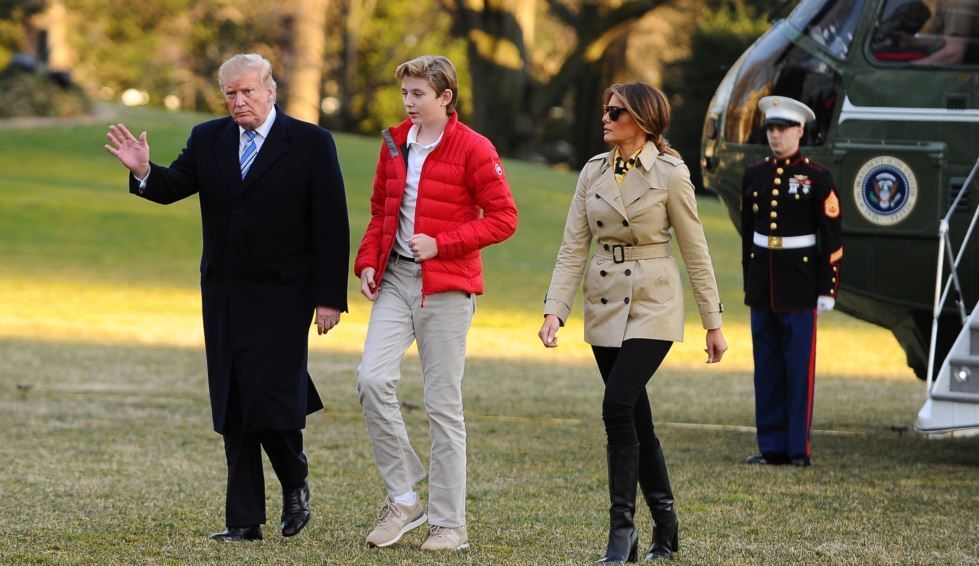 Barron, Putra Bungsu Donald Trump Ulang Tahun ke-13