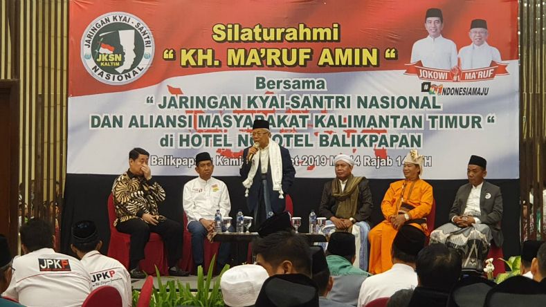 Tokoh Agama Balikpapan Deklarasi Dukungan untuk Jokowi-Ma'ruf