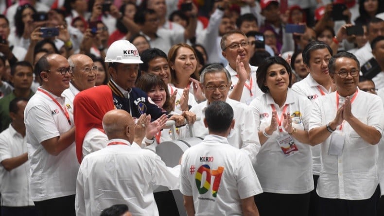 Deretan Pengusaha Dukung Jokowi, dari Panigoro hingga Alim Markus