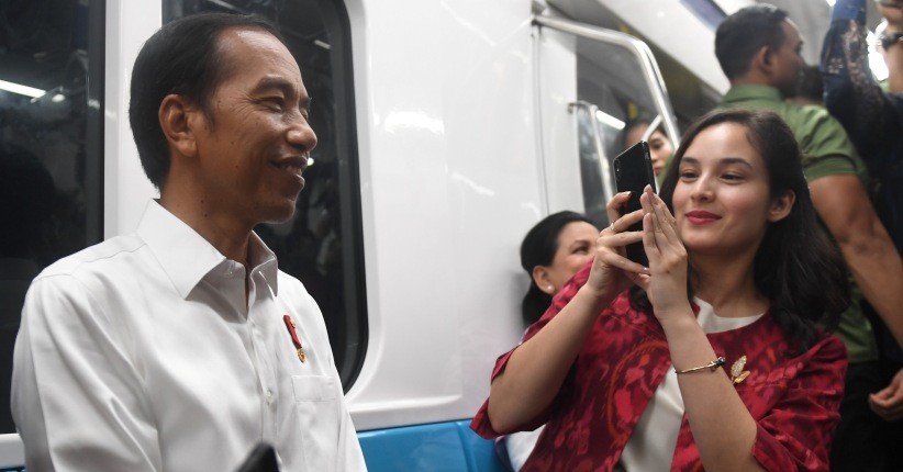 Jokowi: Kalau Berhitung Untung Rugi, MRT Jakarta Tidak Akan Pernah Ada