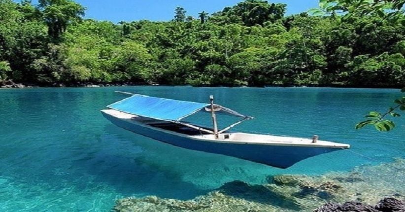 Wisata Kaltim, Indahnya Danau Dua Rasa Miliki Air Jernih Mirip Cermin