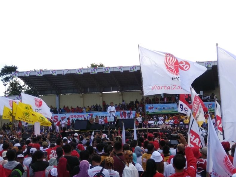 Jokowi: Elektabilitas di Banten Sekarang Sudah Imbang, Dulu Kalah